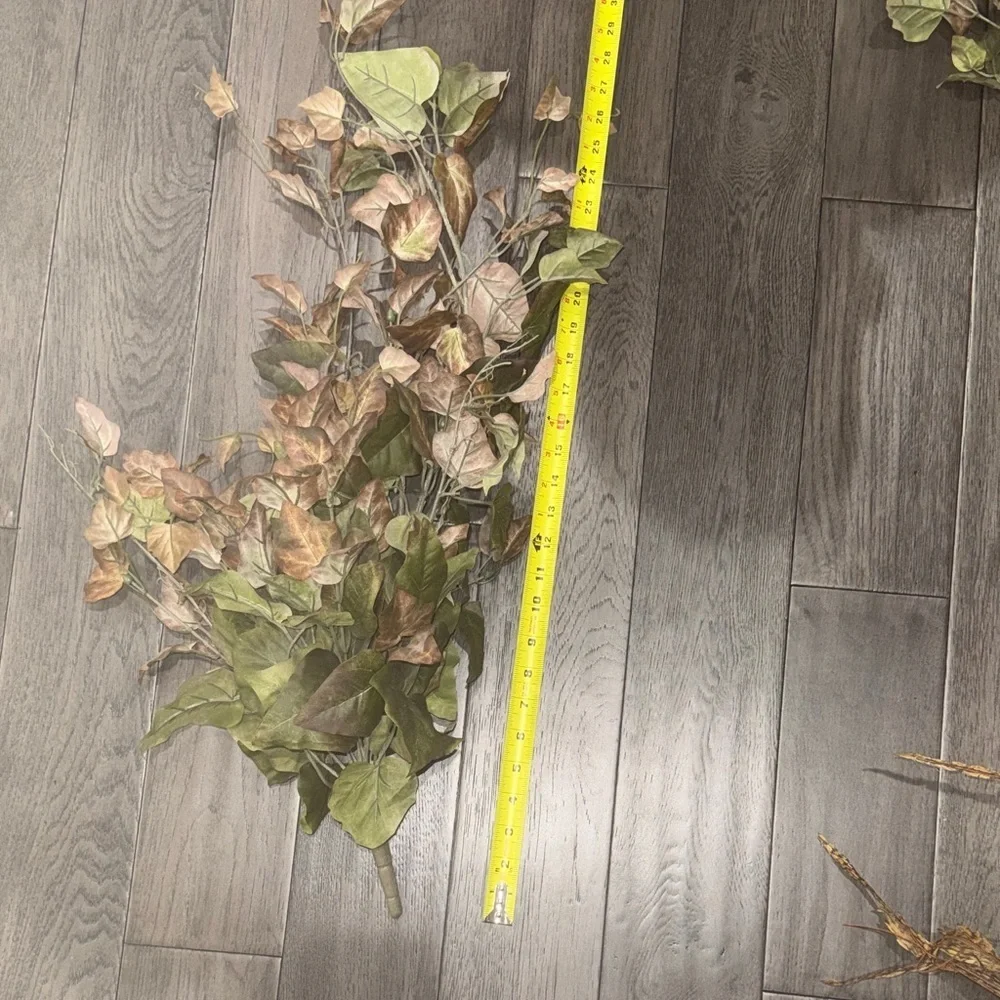 Artificial Green and Brown Leaf branches